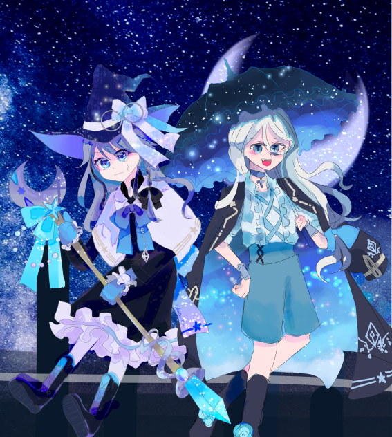 星空吸血鬼と魔法使い