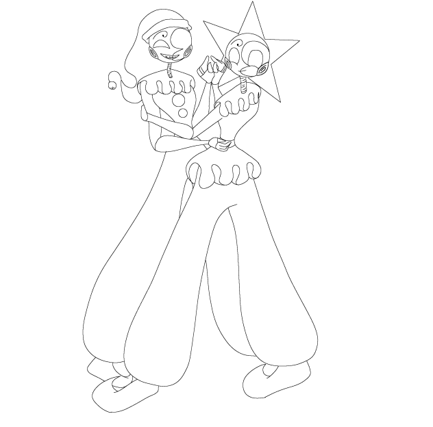 (old) (unfinished) sun and moon danceing