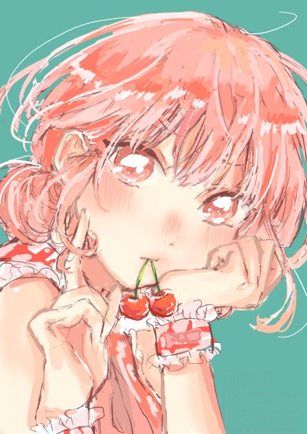 私とさくらんぼどっち？