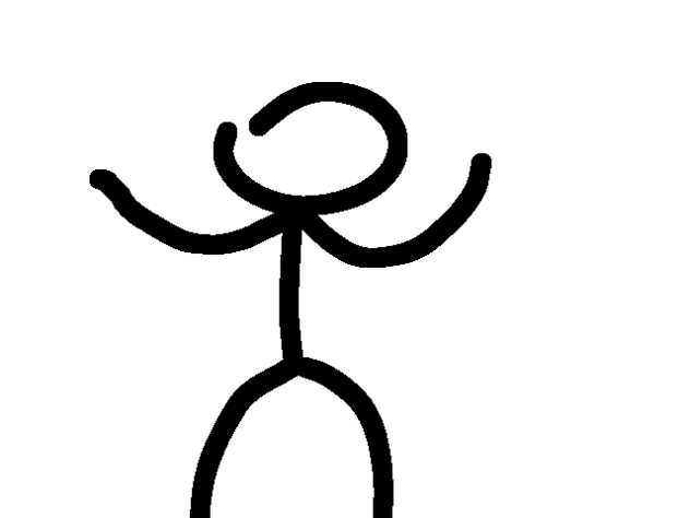 stickman with power