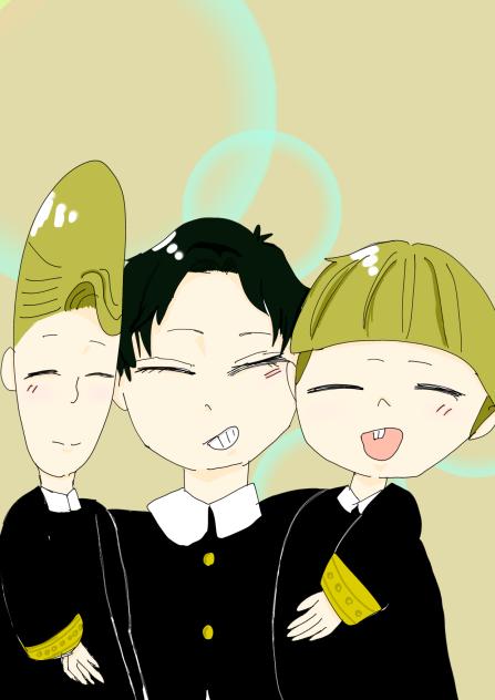 仲良しな３人