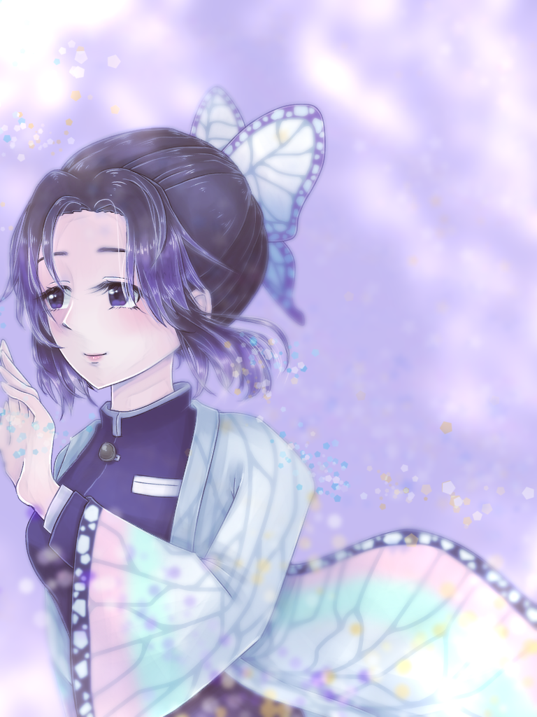 胡蝶しのぶ KV 缶バッジ キービジュアル WT 映画 ワールドツアー 10点