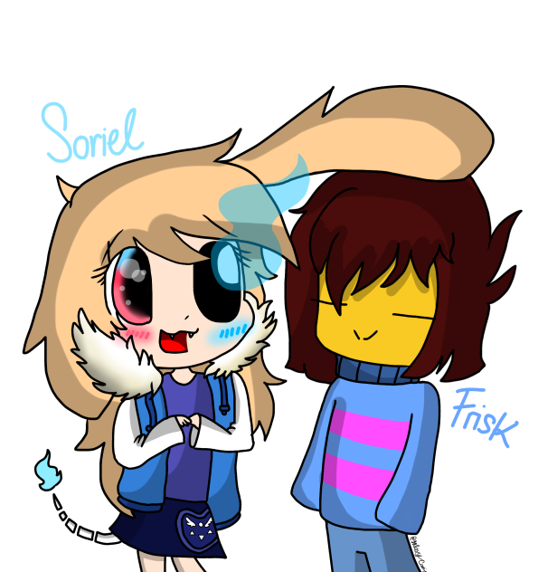 Soriel and Frisk