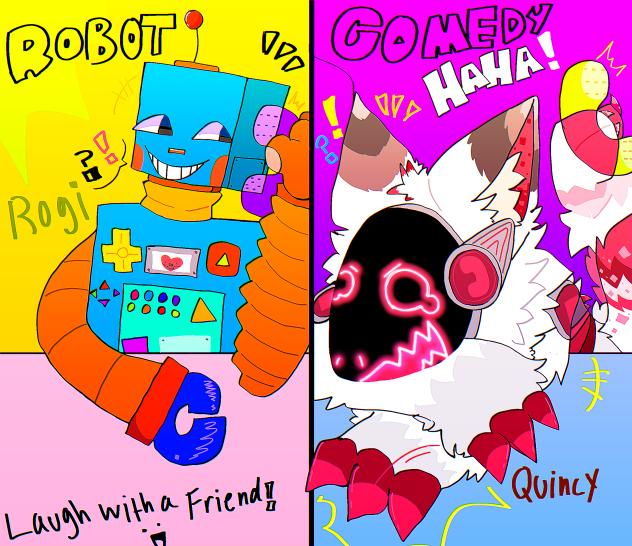✨🤖An Electric Friendship!!!!🐺⭐️