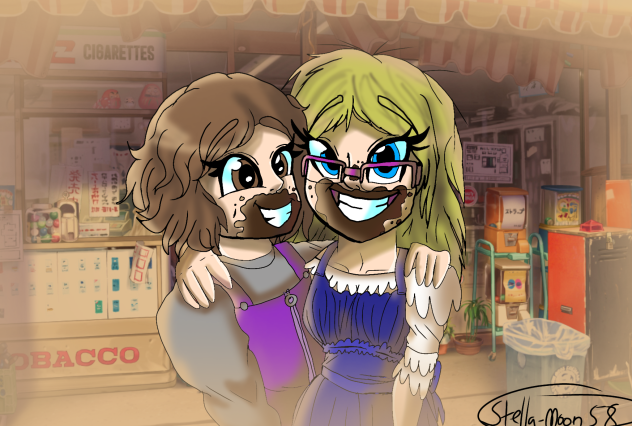 Chocolate Smiles in the Evening