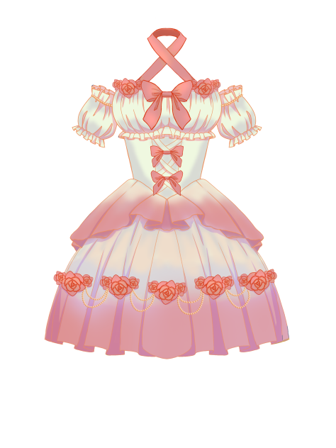 Rose Dress 2 - ibisPaint