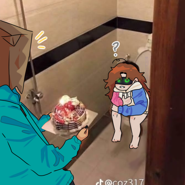 Cousin's oc and mine shitpost