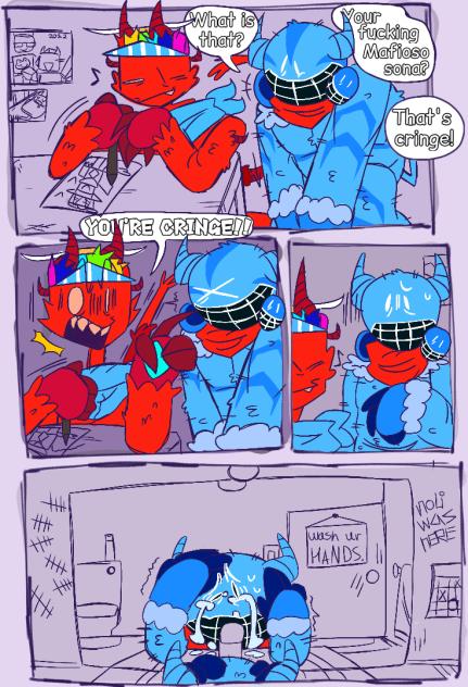 That one sponegbob comic panel