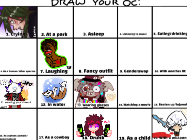 Draw your oc in!!★