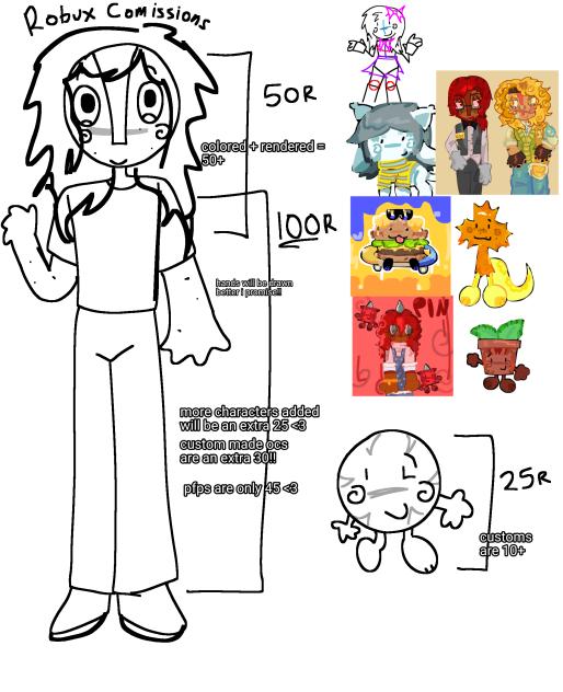 robux comissions