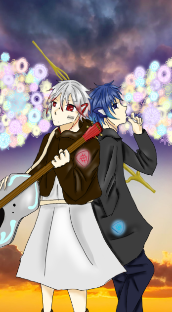 アンチクロックワイズ　描いてみた