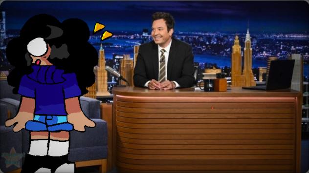 Curly and Jimmy Fallon colab!!