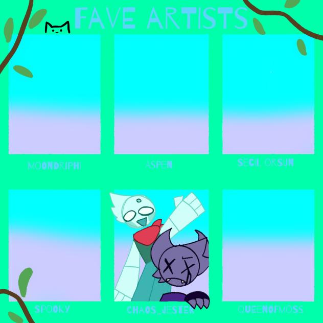 JakeArts Fav artist collab