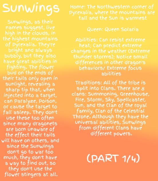 SunWings Part 1
