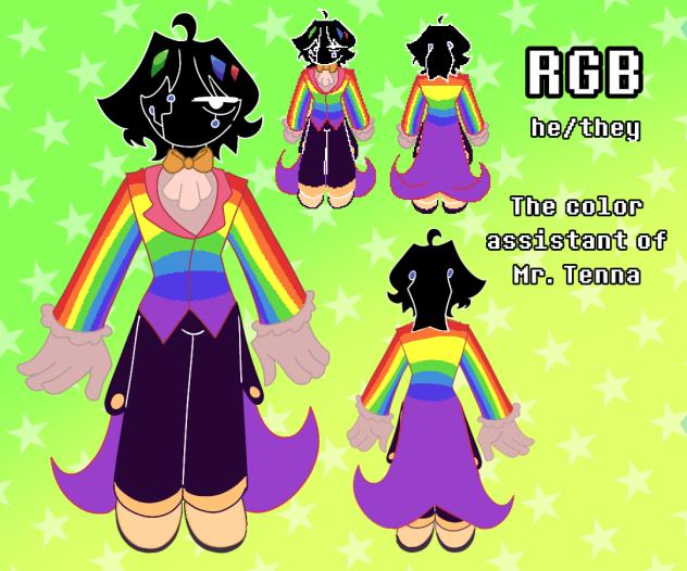 RGB DELTARUNE CHAP 3 OC