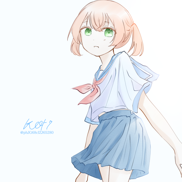 blue bright
