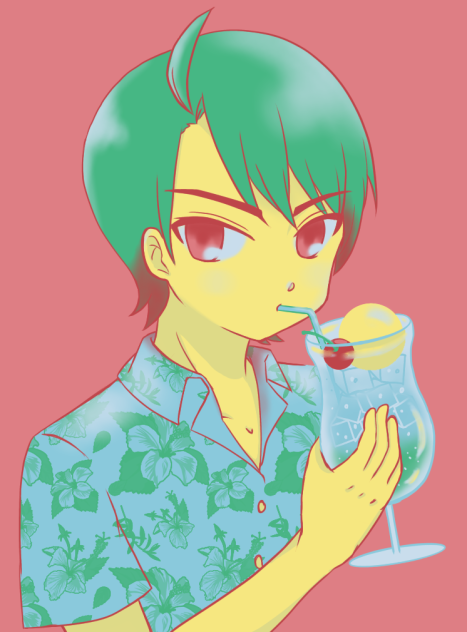 バカンスハトちゃん
