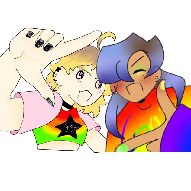 Collab 🌈 guess which one I did - ibisPaint