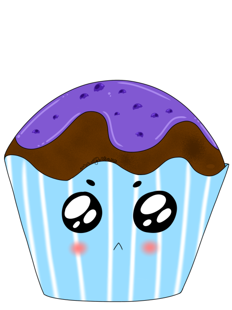 Blueberry Cupcake