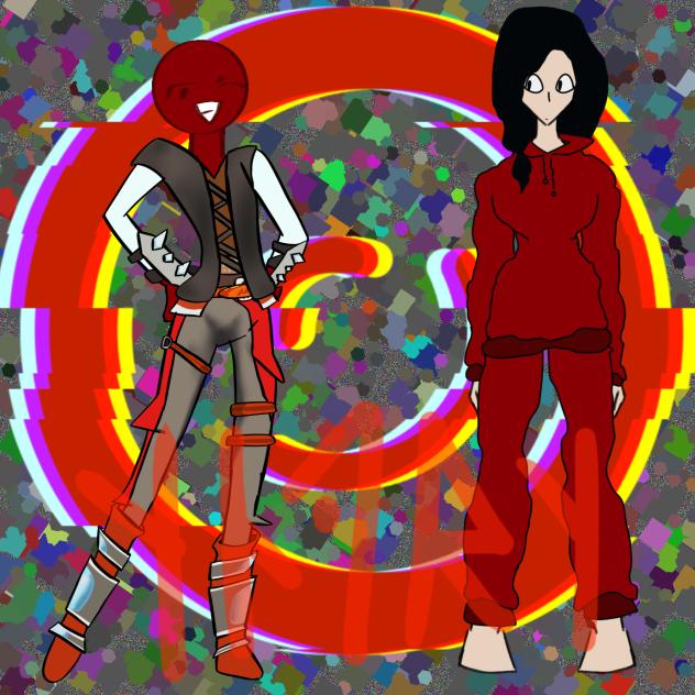 CLOTHES SWAP WITH GLITCH AND ANDRA