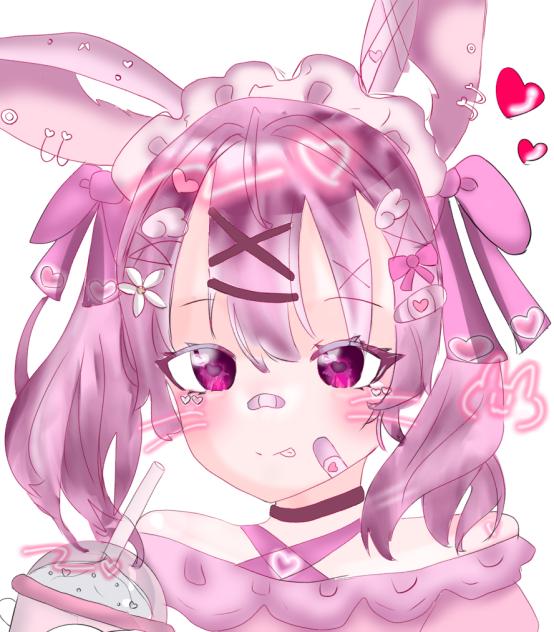 ピンクウサギ野郎