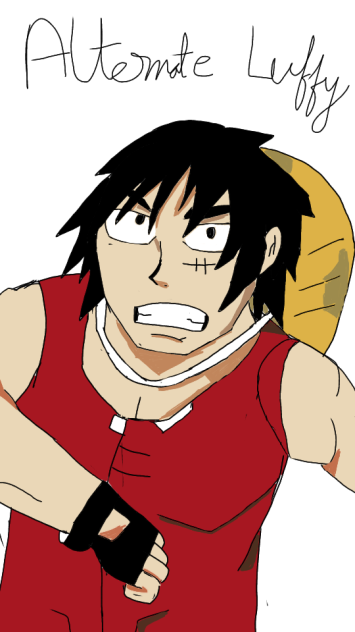 alternate luffy