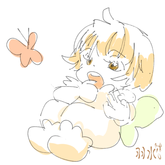 寶寶嚇到吃手手