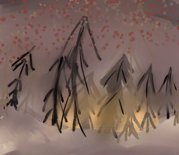 Set afire to trees(Just joking)