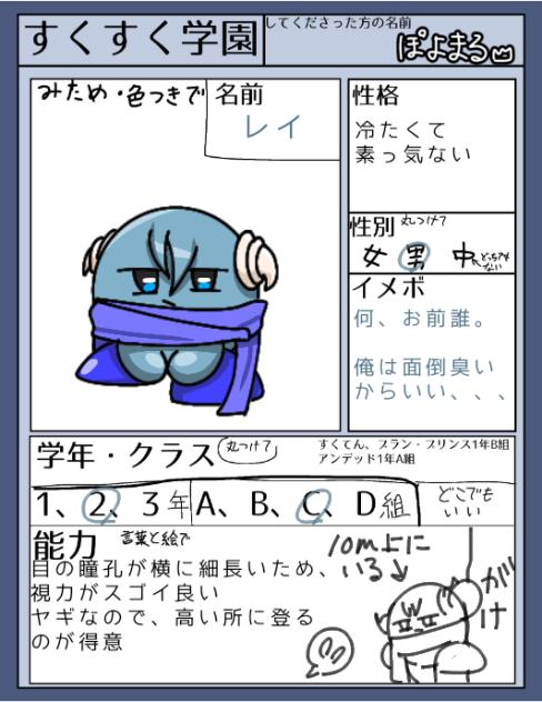 またすく学キャラ募!