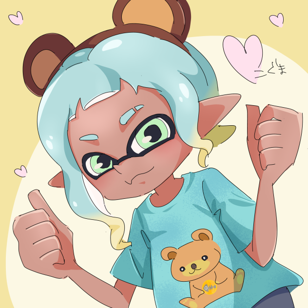 フェス　こぐま派　色塗り