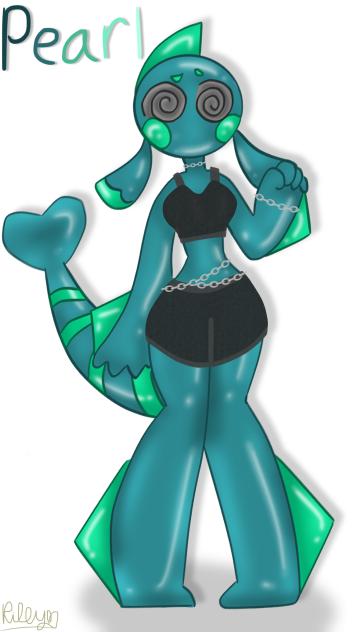 my new OC, pearl! ⚪️