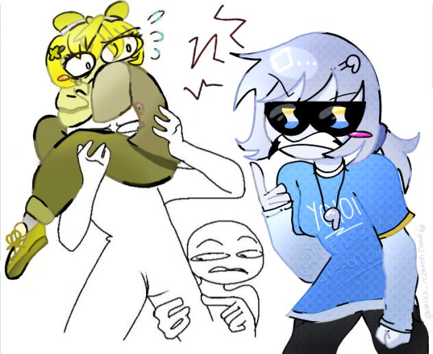Silly Algebraliens collab BD