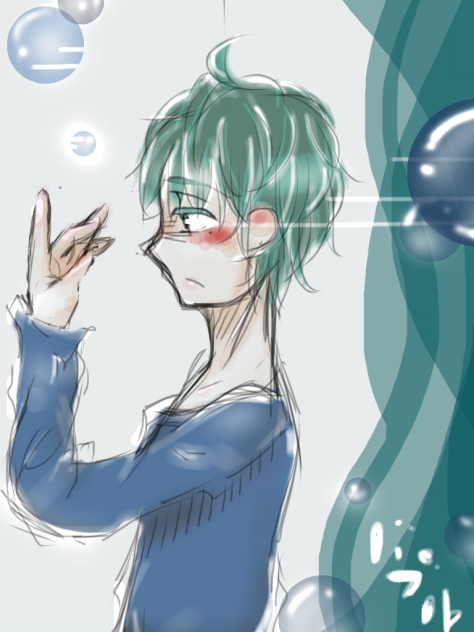 Bubble man 擬人化？ イメージ