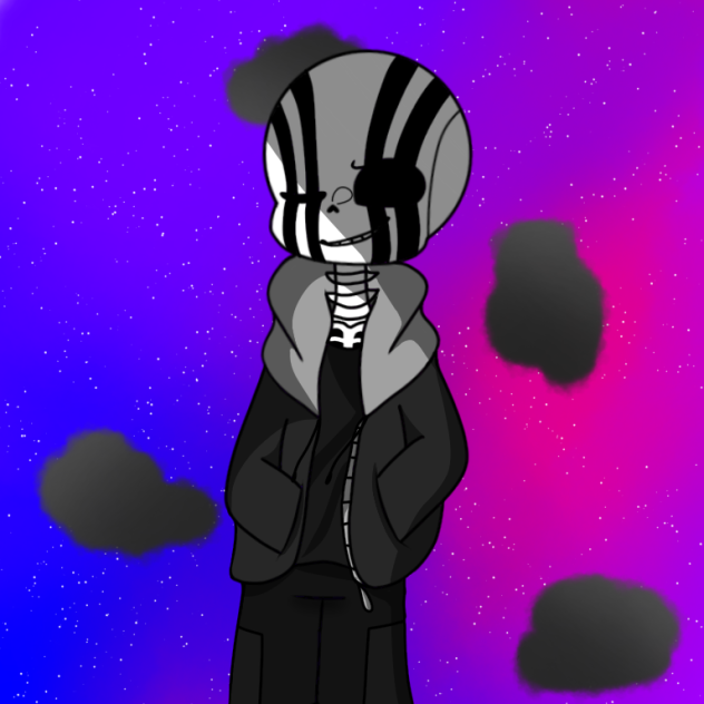 Dark Sans (art trade with my friend)