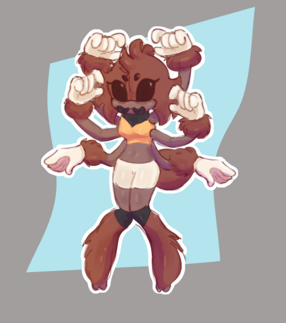 Sonic spider oc