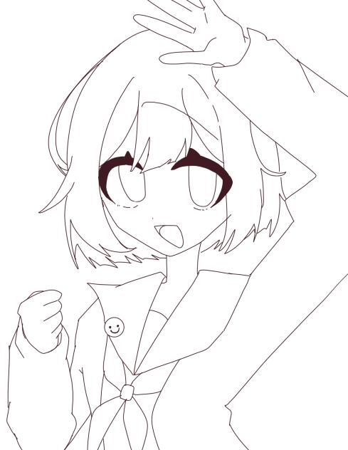 えむちゃん！      線画