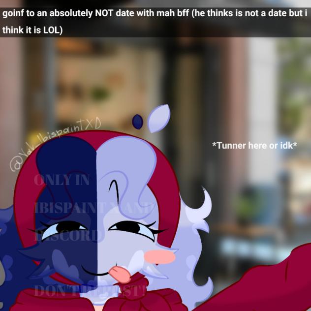 an oc x canon and san valentine's collab