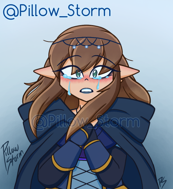 Night Sketch - Trixie w color