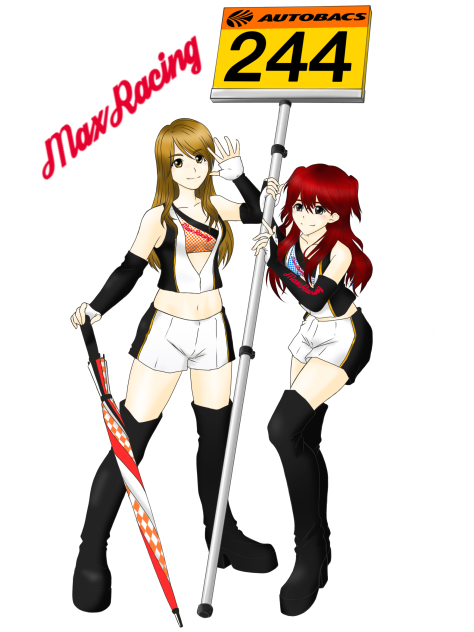 MaxRacing  RQ2021  永原芽依　花野井みゆ