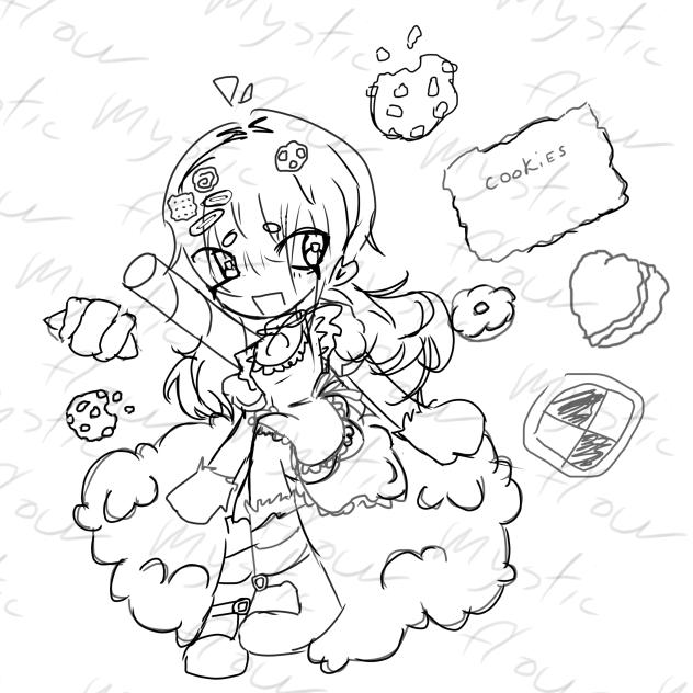 Unfinished sketch