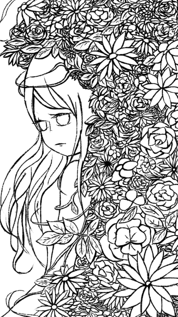 Leia 線画