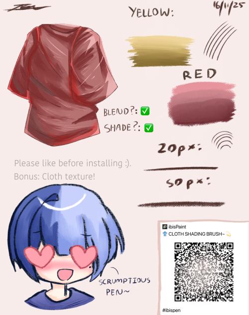 👕 SHADING BRUSH FOR CLOTHES! ❣️