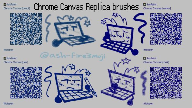 Chrome Canvas Replica Brushes