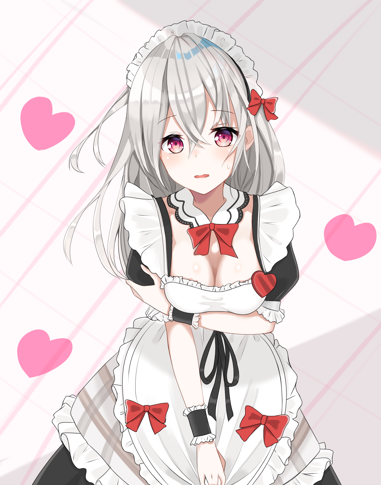 銀髪メイドさん Ibispaint 銀髪メイドさん Ibispaint