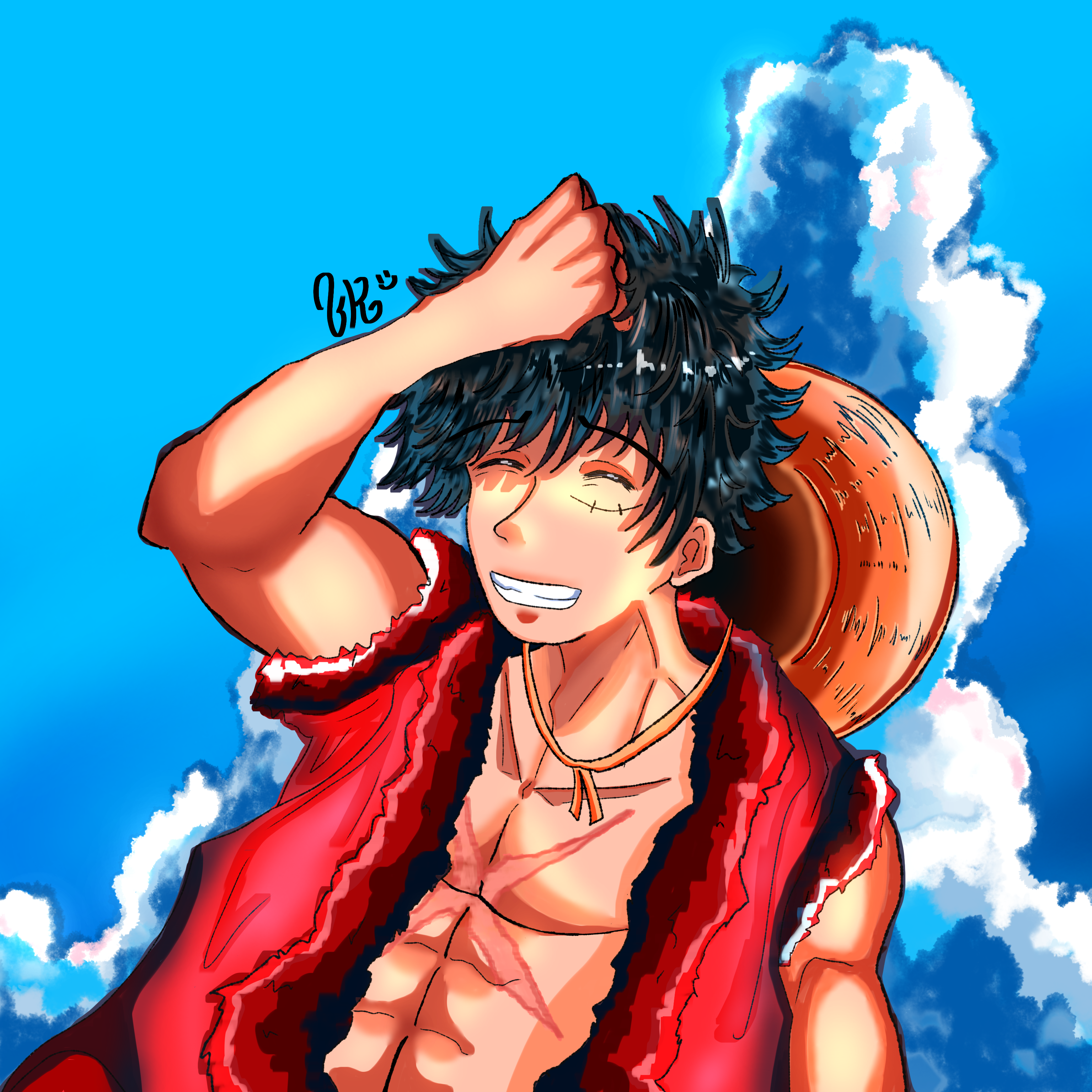 Luffy - ibisPaint
