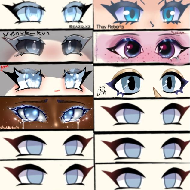 Greyblue Gacha eye collab🩶🩵