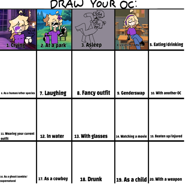 Draw your oc as... pt 4