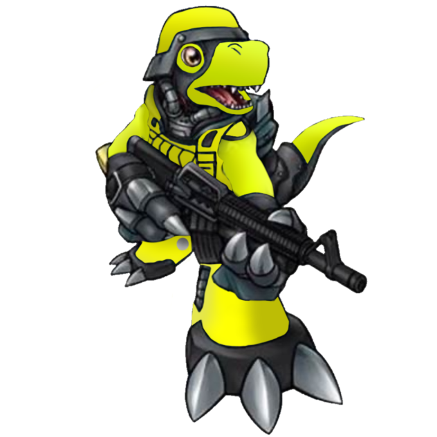 Comandramon but Y E L L O