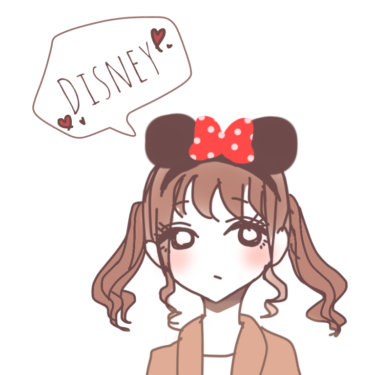 ディズニー行きたい Ibispaint