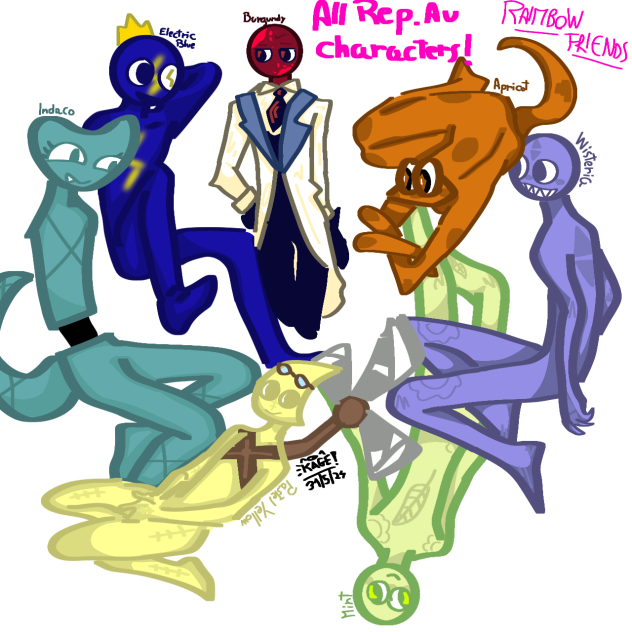 Rainbow Friends Rep Au ♡